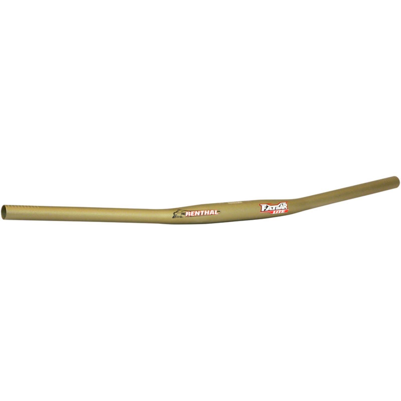 Renthal FatBar Lite Zero Rise Handlebar: 31.8mm, 0x780mm, Gold M189-01-AG_1246166