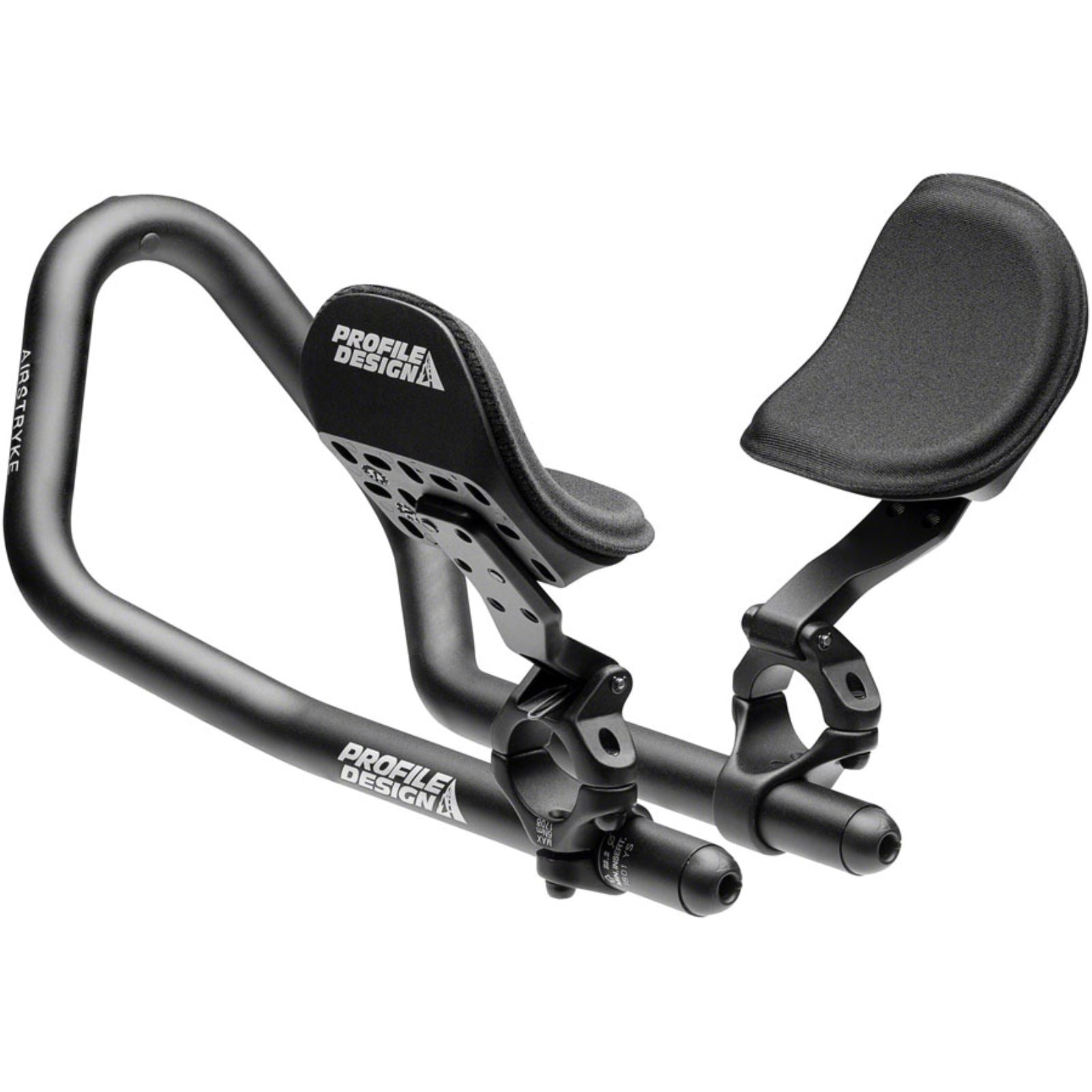 Profile Design Airstryke II Aluminum Aerobar: Ergo Armrest, Matte Black [MPN: RHAS31]_1246269