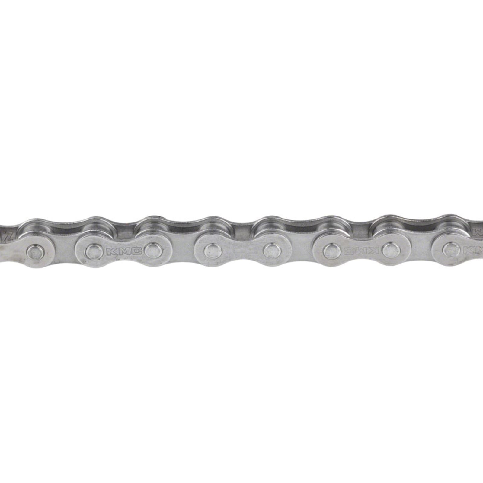 KMC Z1 Wide EPT Chain - Single Speed 1/2" x 1/8", 112 Links, Silver [MPN: CN11120]_1247287