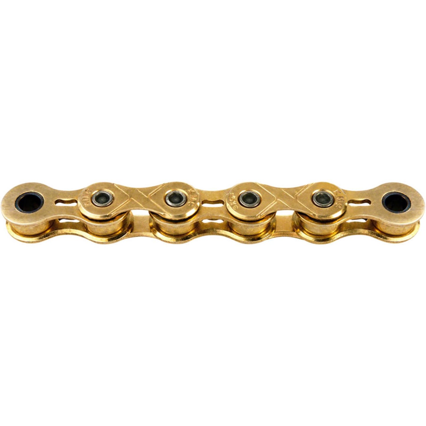 KMC E101 eBike Chain - Single Speed 1/2" x 1/8", 112 Links, Gold [MPN: CN10127]_1247358