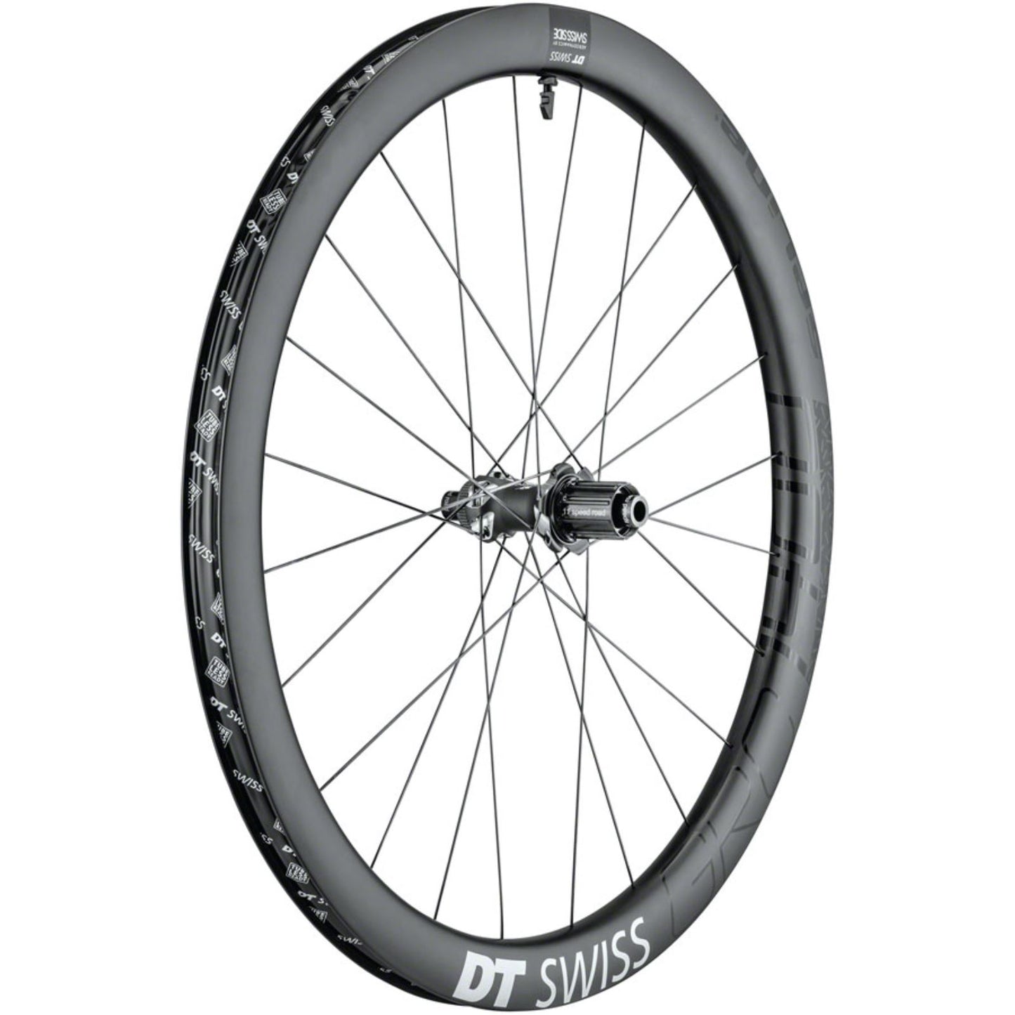 DT Swiss GRC 1400 Rear Wheel - 700, 12 x 142mm, Center-Lock, Black [MPN: WGRC140NIDJCA10663]_1247623