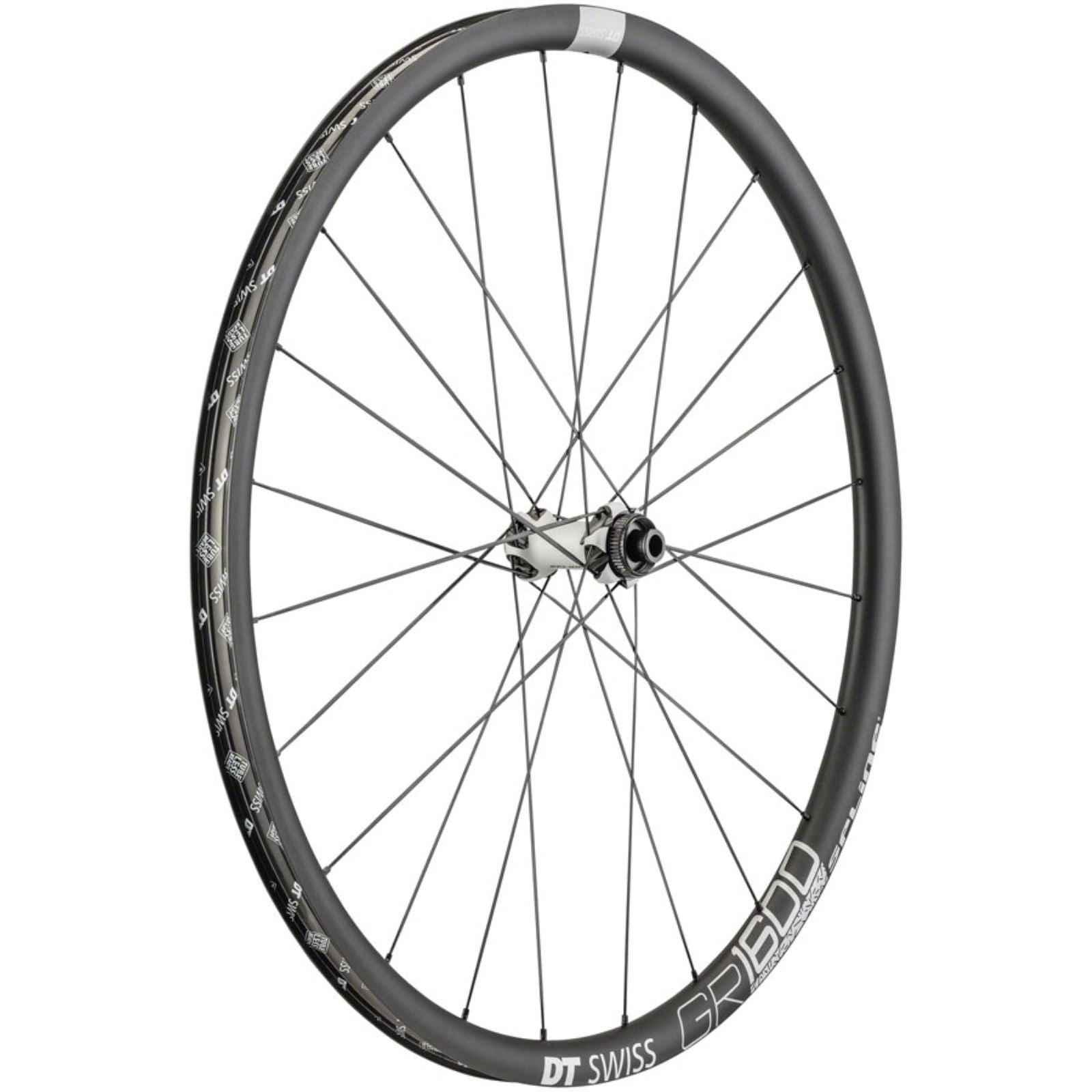 DT Swiss GR 1600 Front Wheel - 700, 12 x 100mm, Center-Lock, Black [MPN: WGR1600AIDXSA10676]_1247751