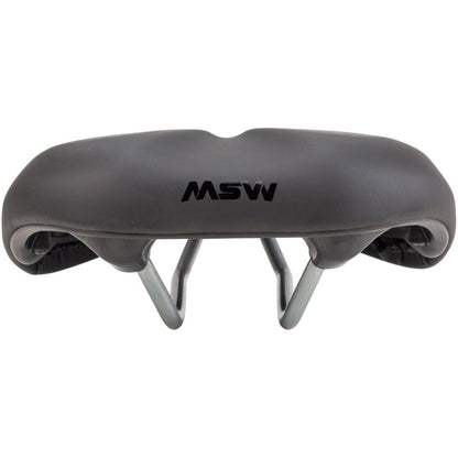MSW SDL-173 Spin Fitness Saddle - Steel, Black [MPN: 17-000166]_1249405