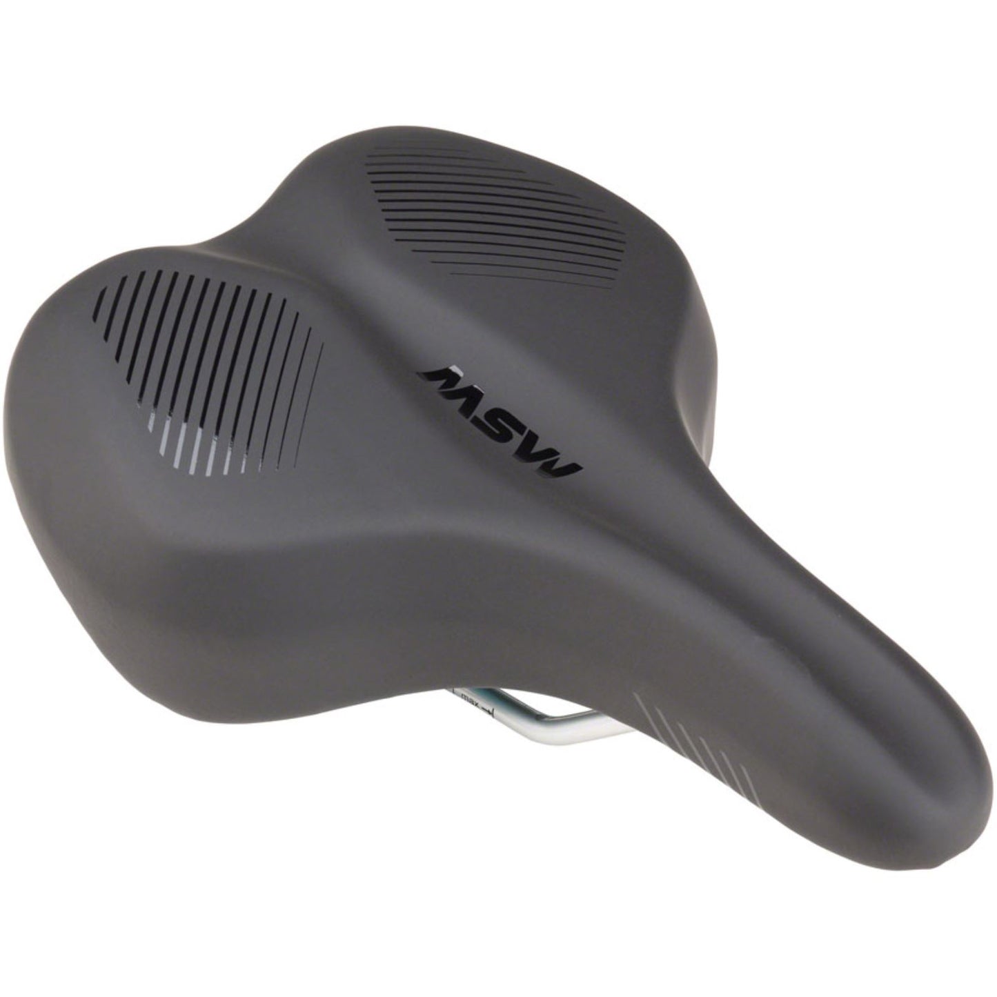 MSW SDL-192 Spin Fitness Saddle - Steel, Black [MPN: 17-000168]_1249407