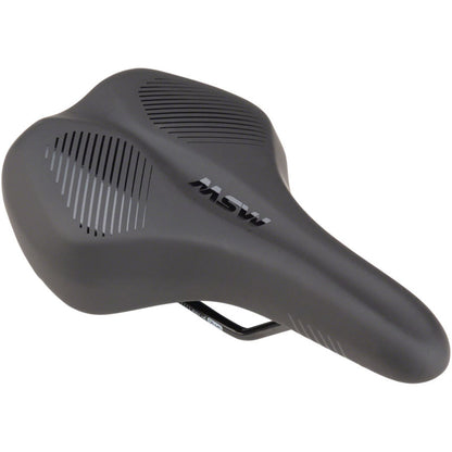 MSW SDL-164 Spin Fitness Saddle - Chromoly, Black [MPN: 17-000209]_1249413