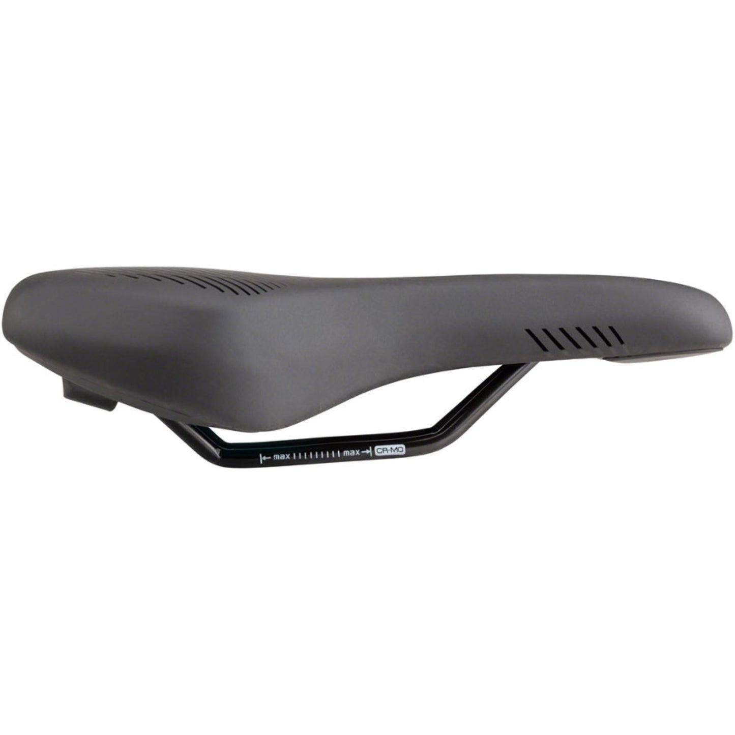 MSW SDL-164 Spin Fitness Saddle - Chromoly, Black [MPN: 17-000209]_1249414