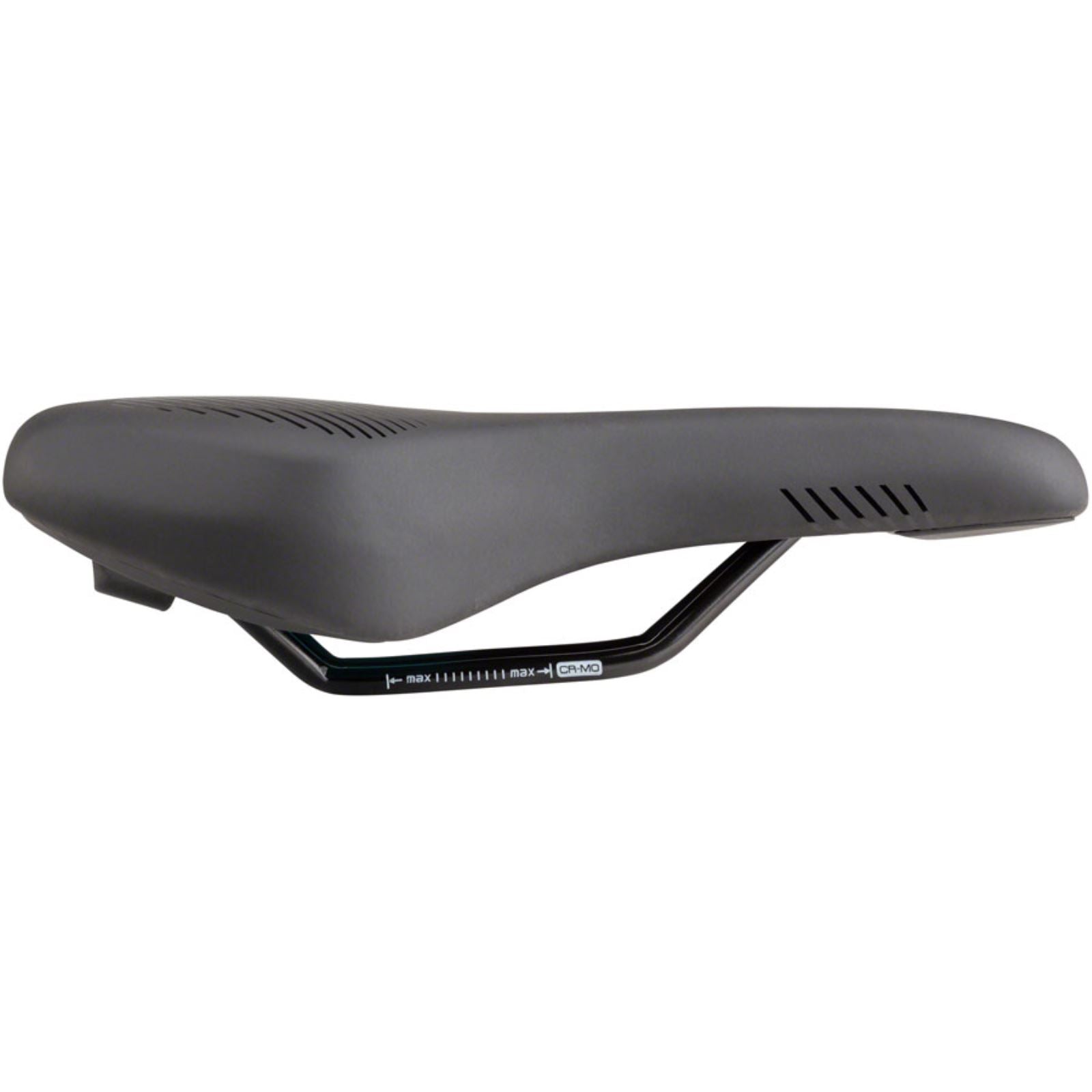 MSW SDL-164 Spin Fitness Saddle - Chromoly, Black [MPN: 17-000209]_1249414