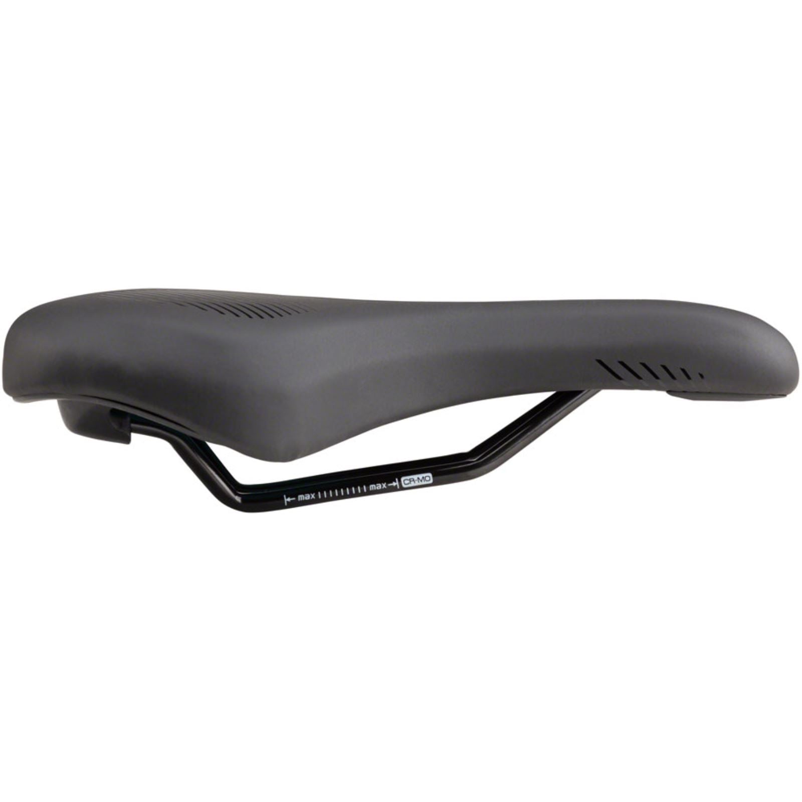 MSW SDL-173 Spin Fitness Saddle - Chromoly, Black [MPN: 17-000208]_1249420