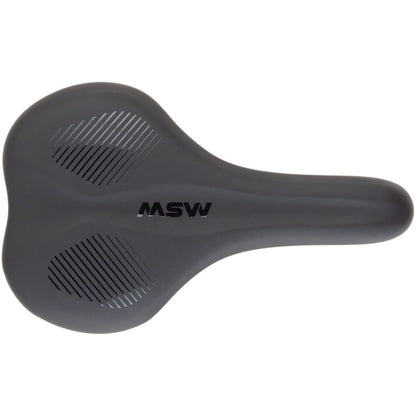 MSW SDL-173 Spin Fitness Saddle - Chromoly, Black [MPN: 17-000208]_1249399
