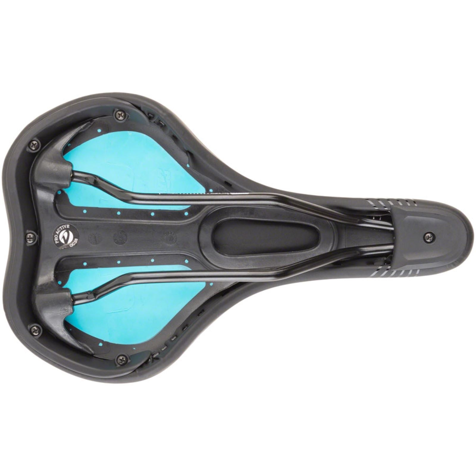 MSW SDL-173 Spin Fitness Saddle - Chromoly, Black [MPN: 17-000208]_1249421