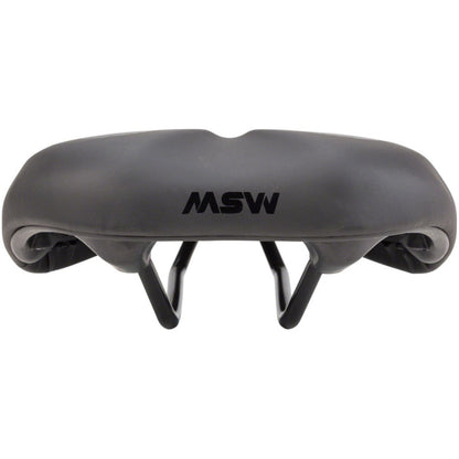 MSW SDL-173 Spin Fitness Saddle - Chromoly, Black [MPN: 17-000208]_1249398