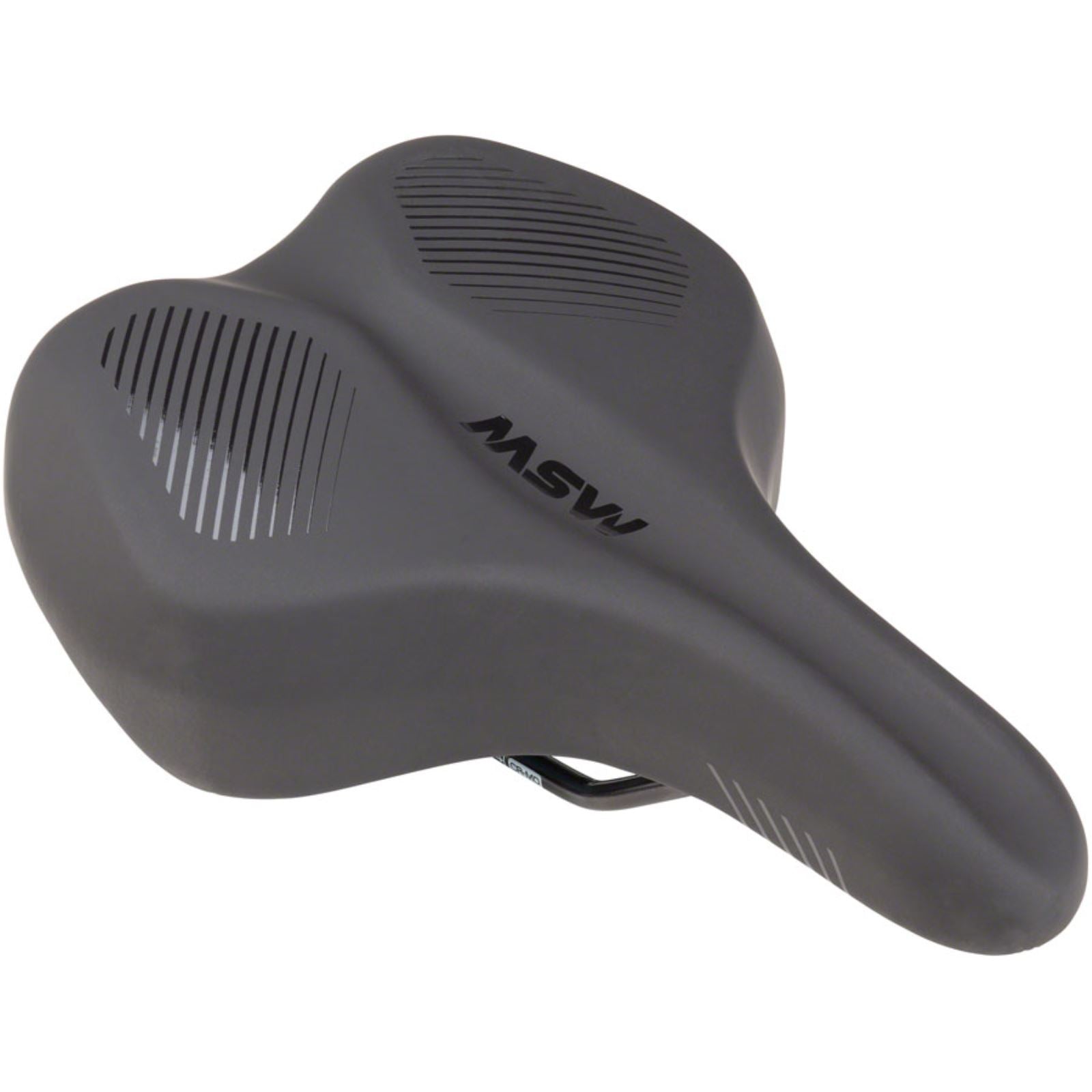 MSW SDL-192 Spin Fitness Saddle - Chromoly, Black [MPN: 17-000210]_1249375