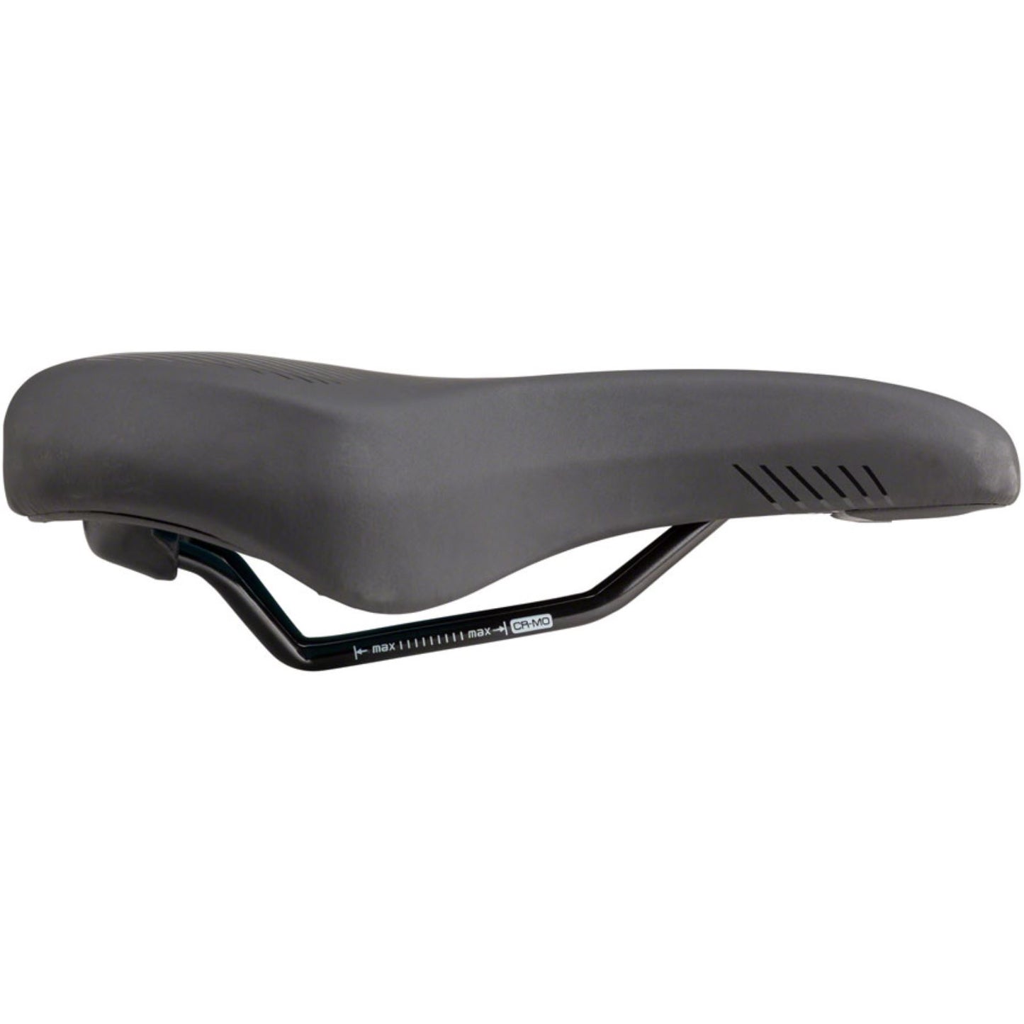 MSW SDL-192 Spin Fitness Saddle - Chromoly, Black [MPN: 17-000210]_1249376