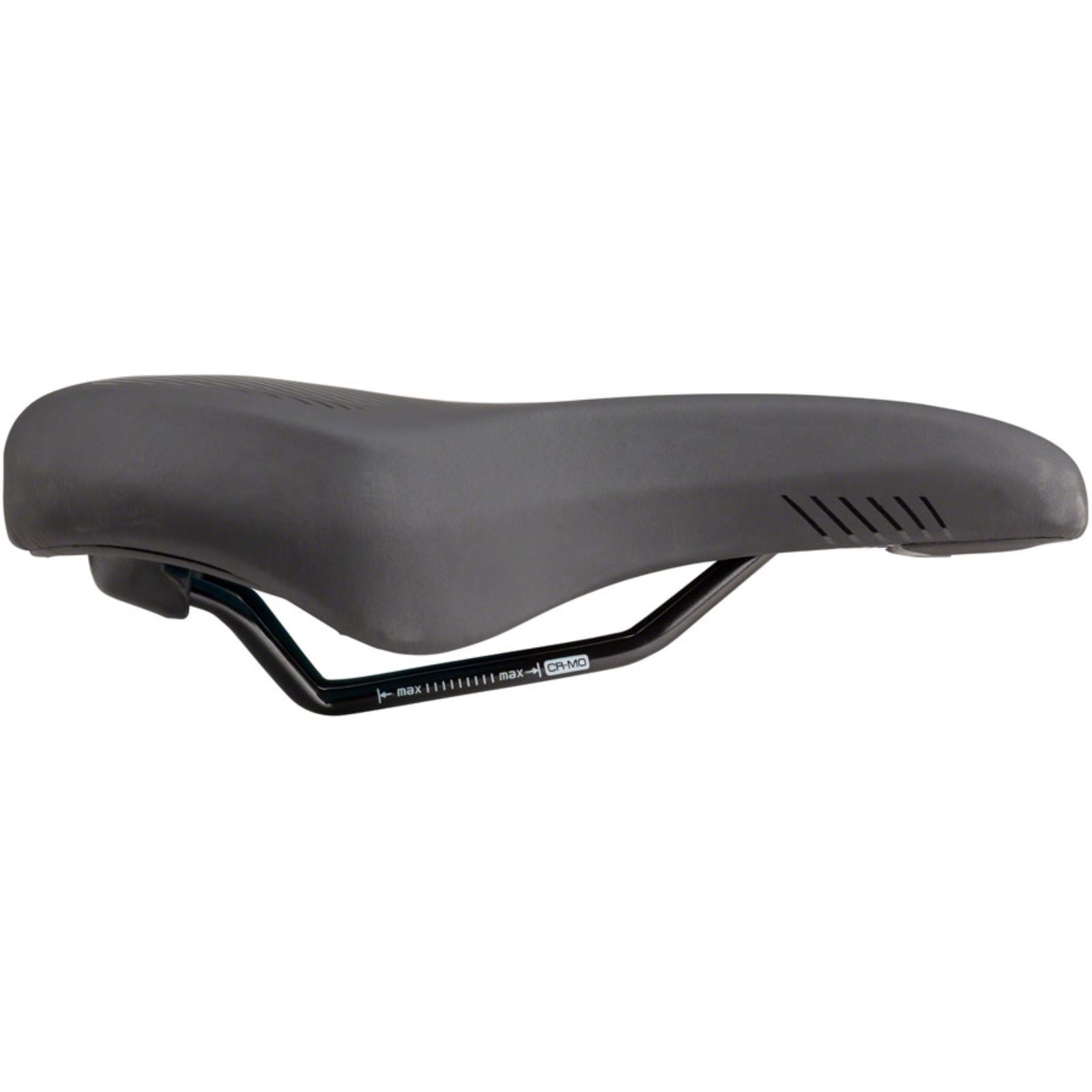 MSW SDL-192 Spin Fitness Saddle - Chromoly, Black [MPN: 17-000210]_1249376