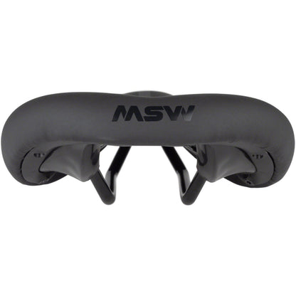 MSW SDL-158 Hustle Performance Saddle - Chromoly, Black [MPN: 17-000201]_1249390