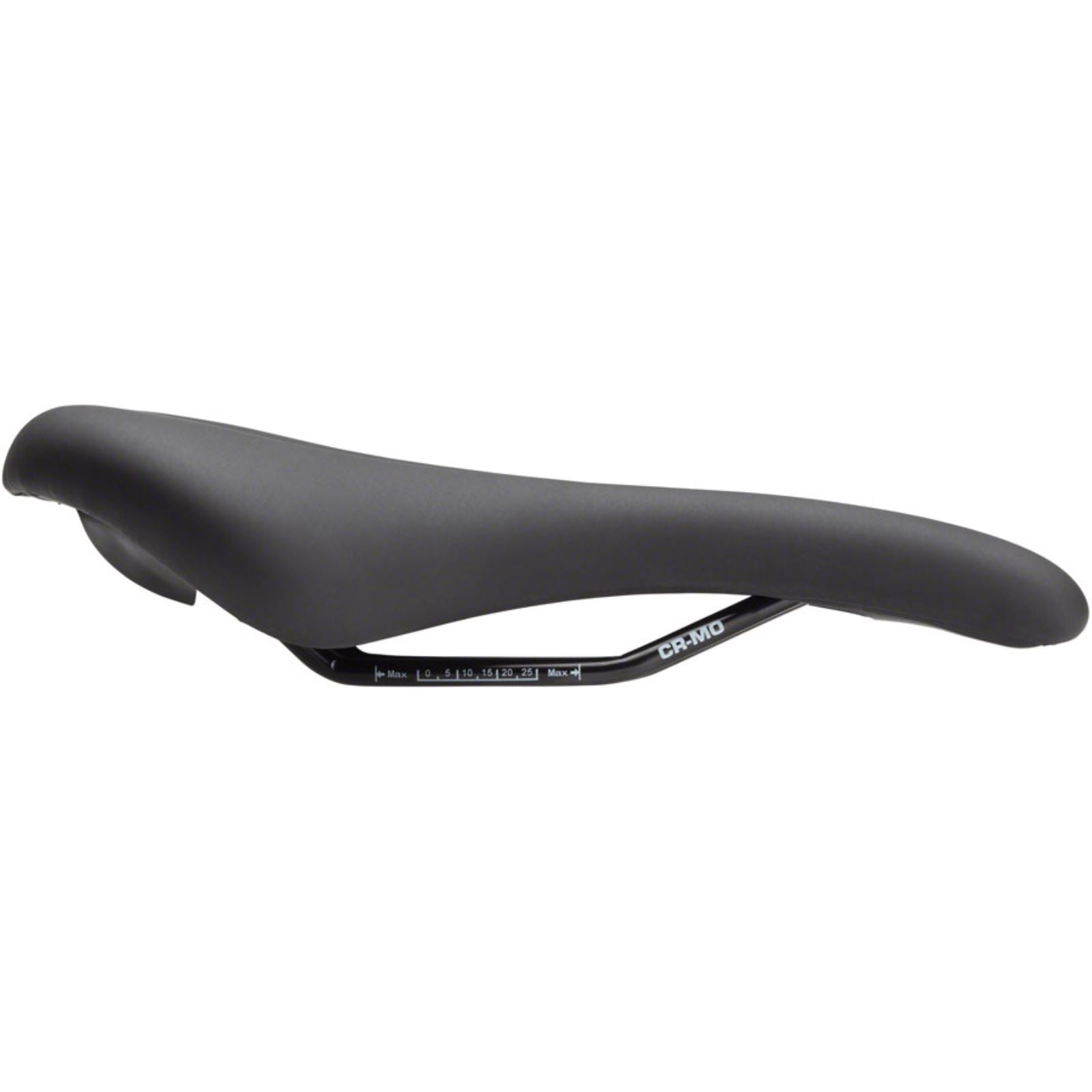 MSW SDL-158 Hustle Performance Saddle - Chromoly, Black [MPN: 17-000201]_1249391