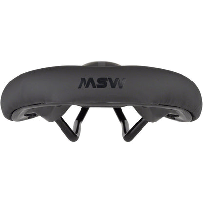 MSW SDL-165 Hustle Performance Saddle - Chromoly, Black [MPN: 17-000211]_1249324
