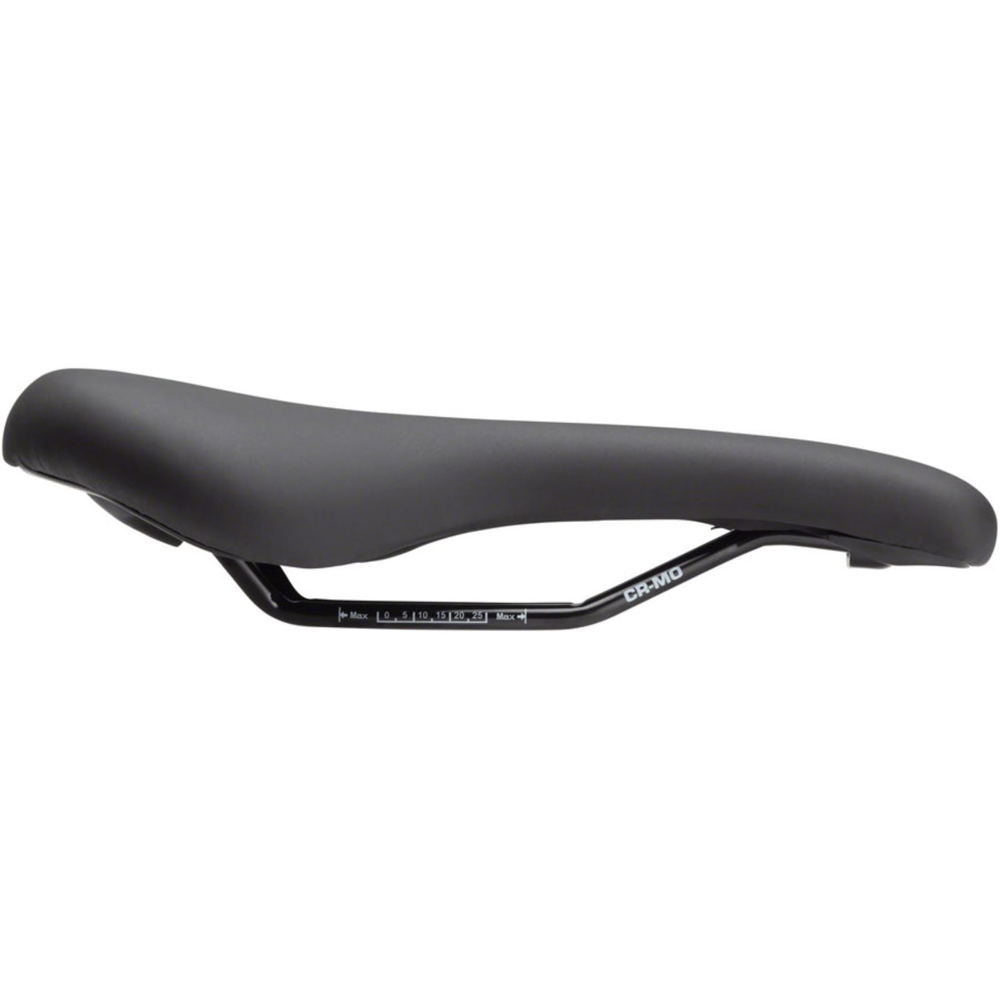 MSW SDL-165 Hustle Performance Saddle - Chromoly, Black [MPN: 17-000211]_1249372