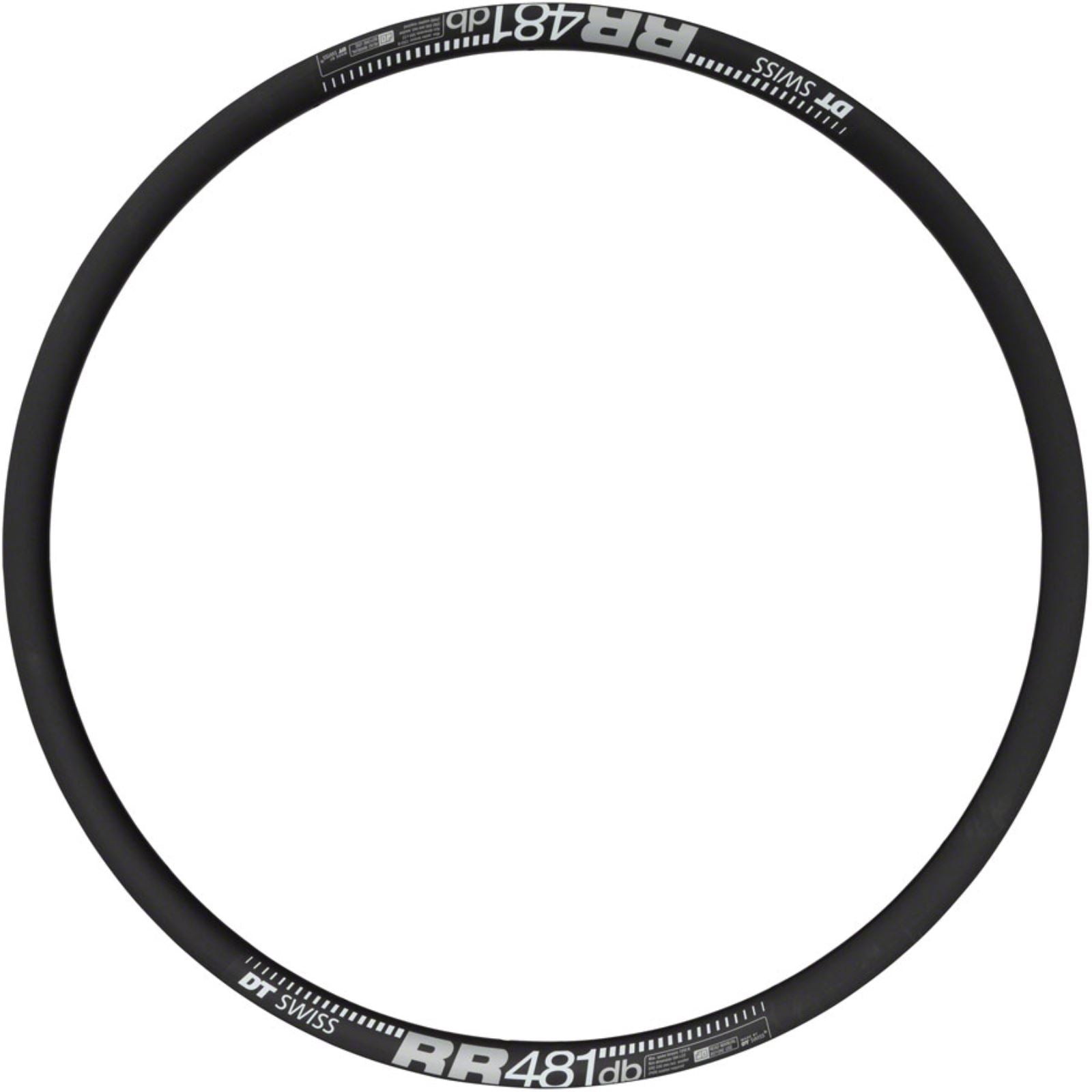 DT Swiss RR 481 Rim - 700, Disc, Black, 28H [MPN: RDRR48CDPW28SA7547]_1249656