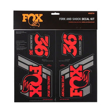 Fox Factory Heritage Decal Kit for Forks and Shocks - Red 803-01-333_1250136