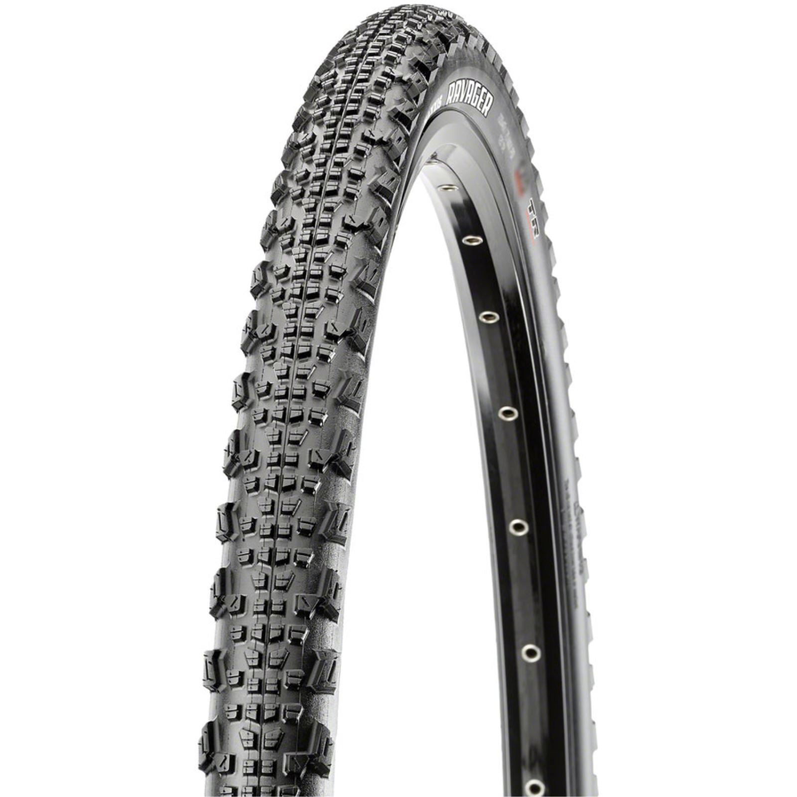 Maxxis - Bicycle Ravager Tire - 700 x 40, Tubeless, Folding, Black, Dual, SilkShield TB00201400_1250367