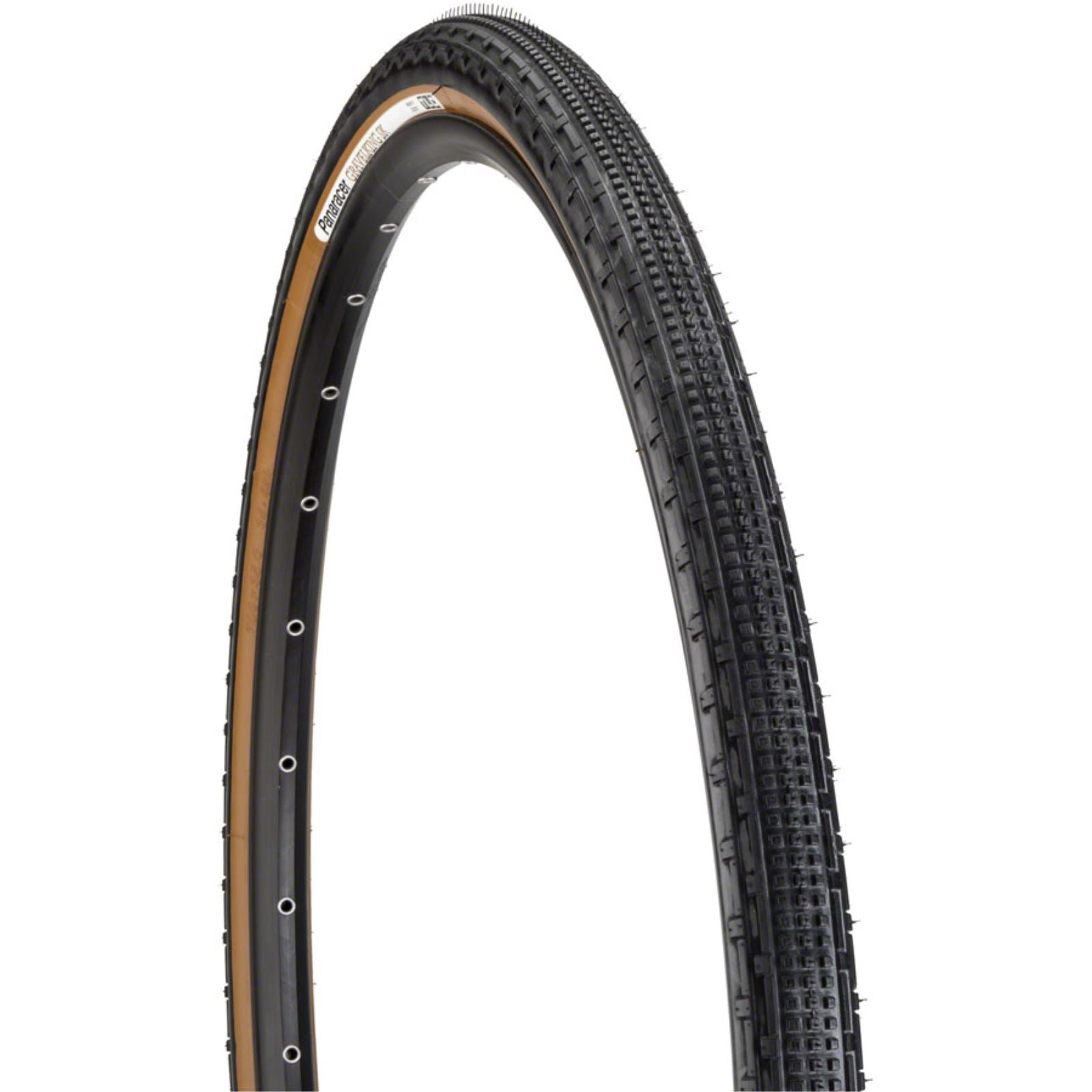 Panaracer GravelKing SK Tire - 700 x 50, Tubeless, Folding, Black/Brown [MPN: RF750-GKSK-D]_1251454