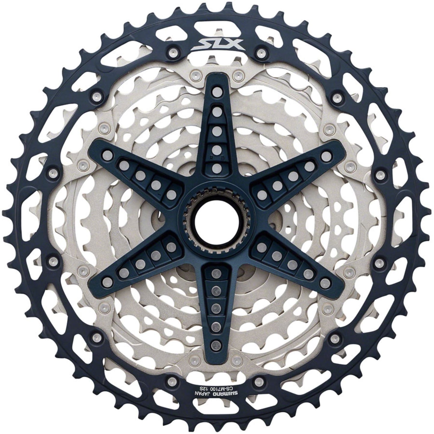 Shimano Cassette - 12-Speed - 10-45t - Silver/Black - Micro Spline [MPN: ICSM7100045]_1253471
