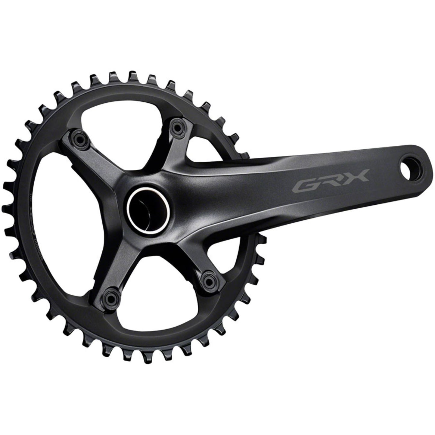 Shimano Crankset - 175mm - 11-Speed - 110 BCD - Black - GRX FC-RX600-1  [MPN: EFCRX600111EXB0]_1253552