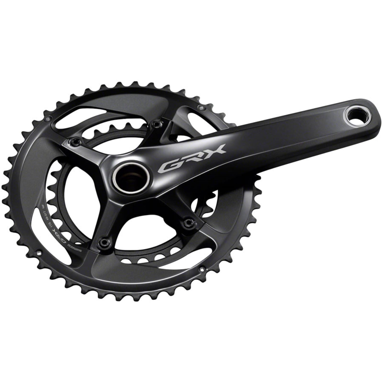 Shimano Crankset - 172.5mm - 11-Speed - 48/31t - Black - GRX FC-RX810-2  [MPN: IFCRX8102DX81]_1253570