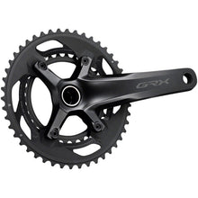 Shimano Crankset - 165mm, 10-Speed, 46/30t, 110/80 BCD, Black [MPN: EFCRX600102AX60]_1253546