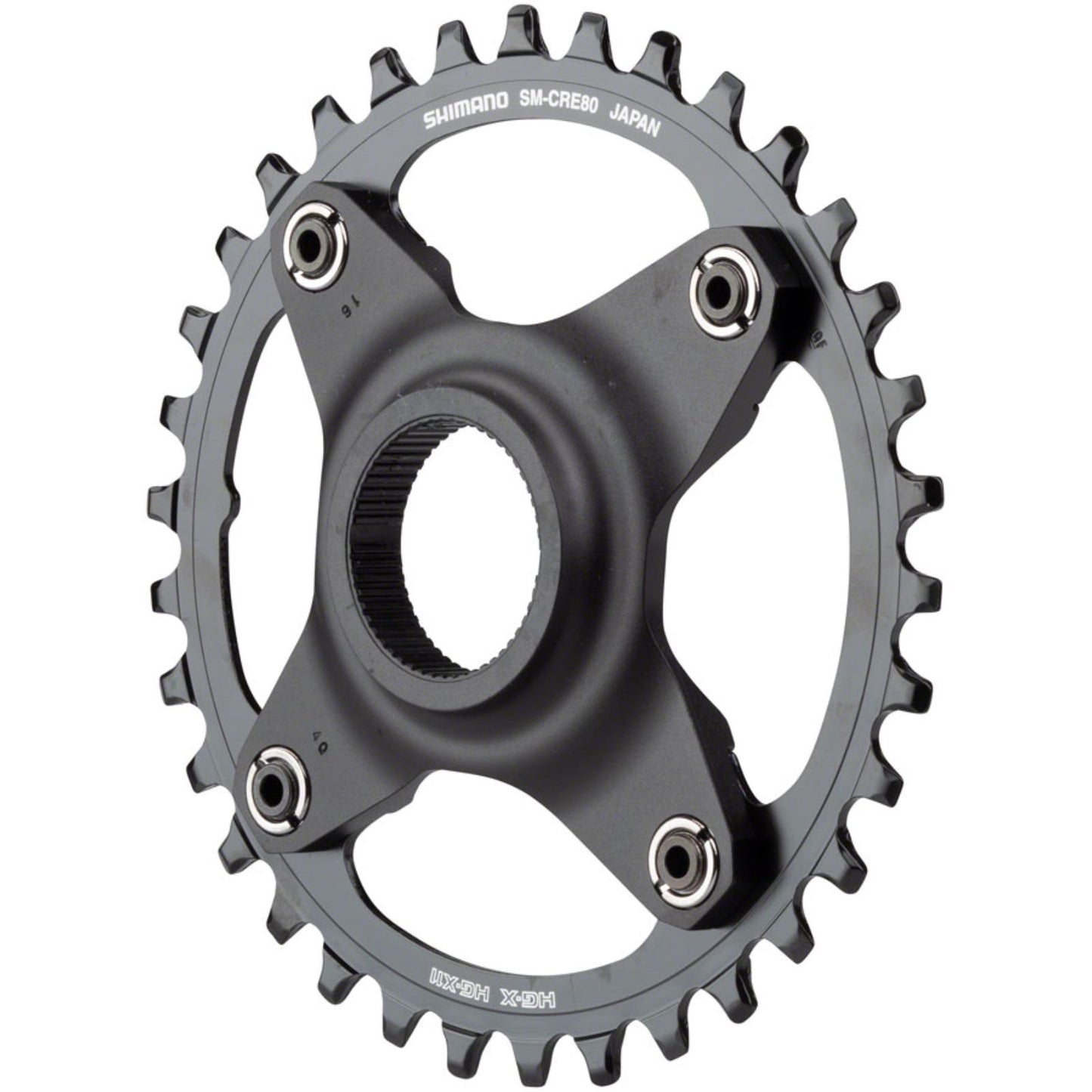 Shimano STEPS SM-CRE80 Chainring without Chainguide, 50mm Chainline, 34t [MPN: ISMCRE80A4X]_1253910