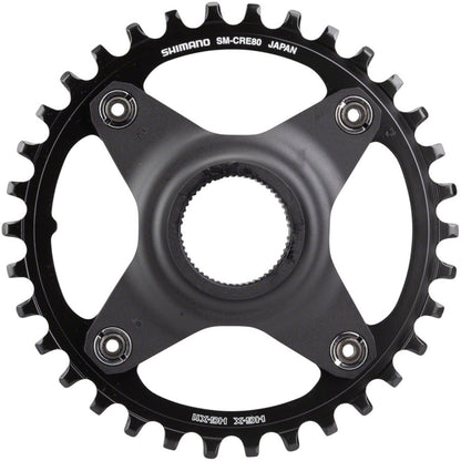 Shimano STEPS SM-CRE80 Chainring without Chainguide, 50mm Chainline, 34t [MPN: ISMCRE80A4X]_1253911