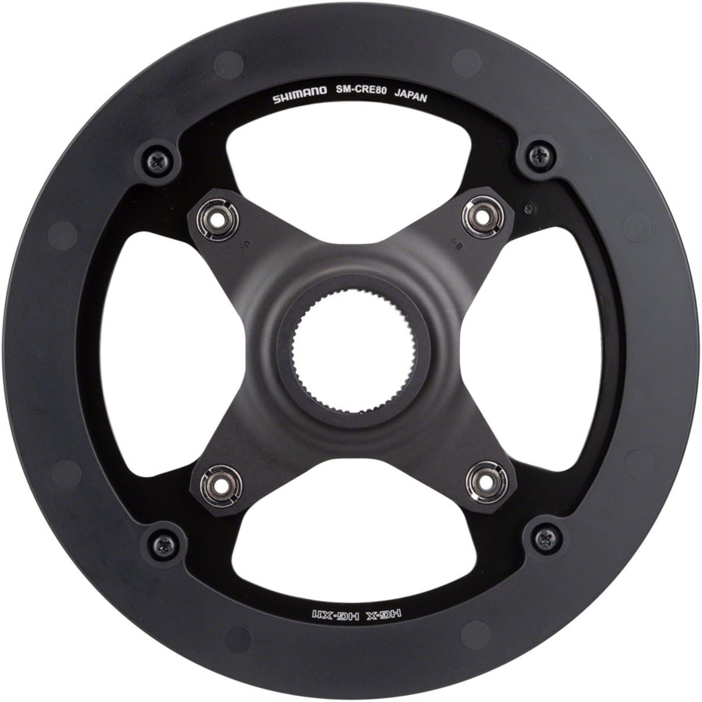 Shimano STEPS SM-CRE80 Chainring w/ Double Chainguide, 50mm Chainline, 44t [MPN: ISMCRE80B4DG]_1253915