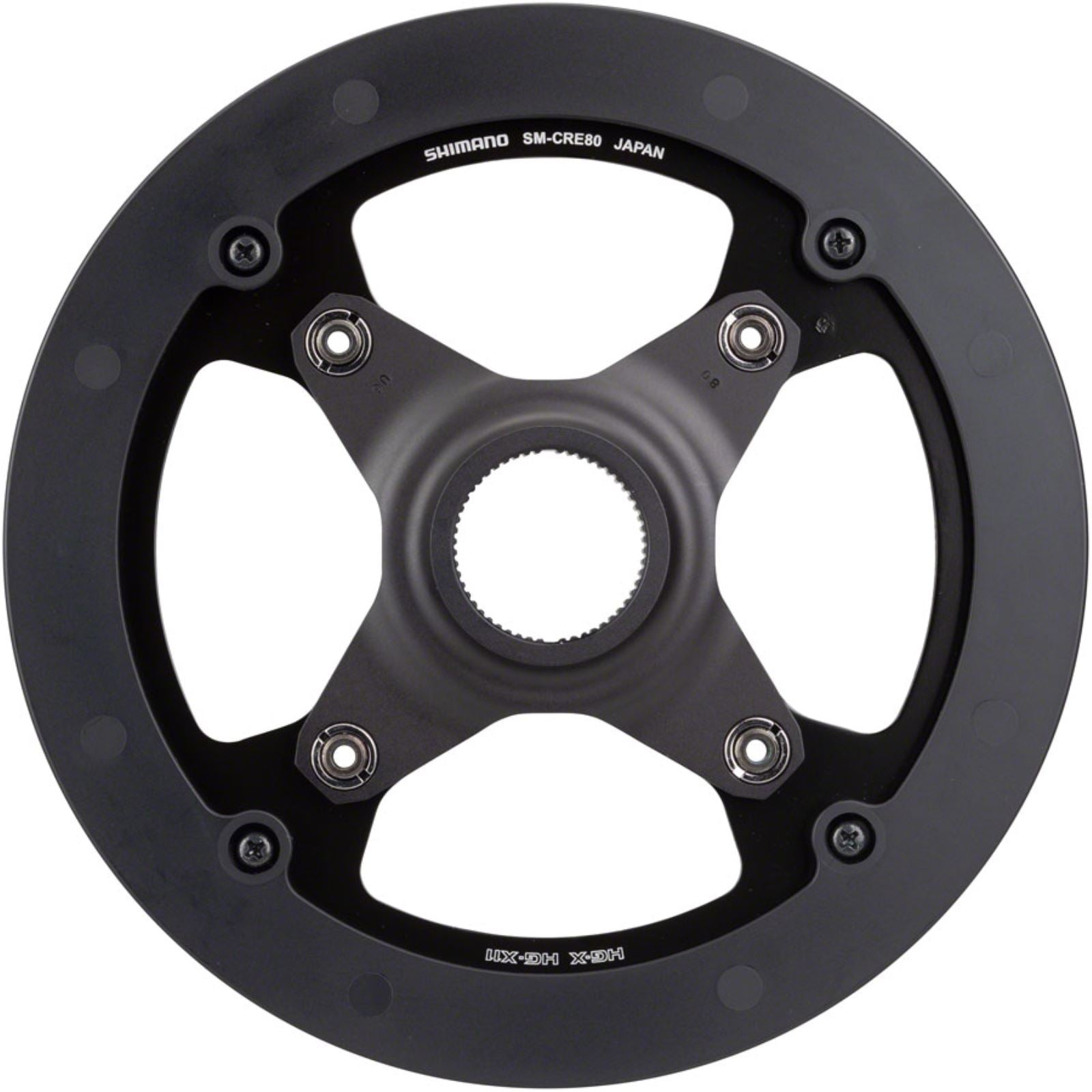 Shimano STEPS SM-CRE80 Chainring w/ Double Chainguide, 50mm Chainline, 44t [MPN: ISMCRE80B4DG]_1253915
