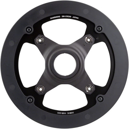 Shimano STEPS SM-CRE80 Chainring w/ Double Chainguide, 50mm Chainline, 44t [MPN: ISMCRE80B4DG]_1253915