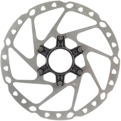Shimano Disc Brake Rotor with External Lockring - 180mm - Silver - SM-RT64-M [MPN: ESMRT64MEC]_1254150