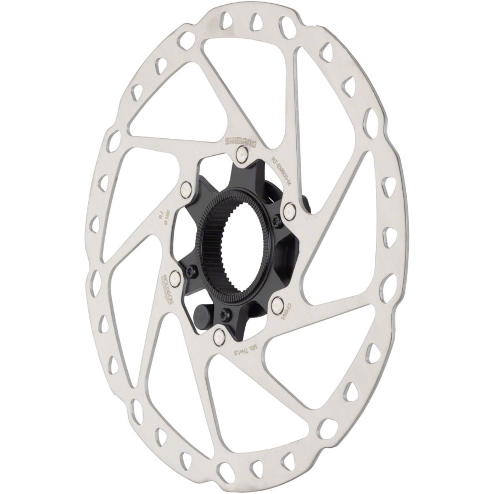Shimano STEPS RT-EM600-M Disc Brake Rotor - 180mm - For eBike - Silver [MPN: ERTEM600MI3C]_1254153