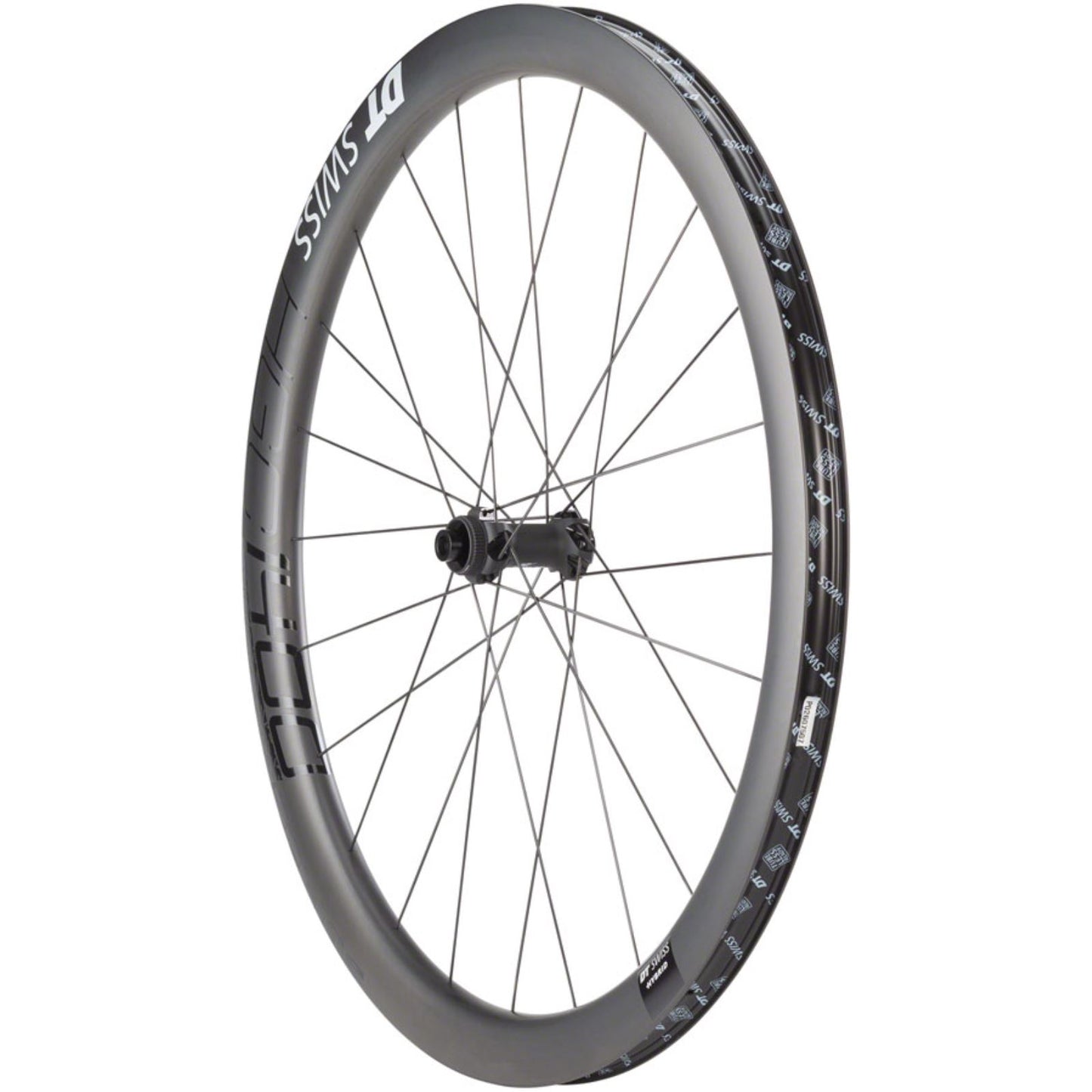 DT Swiss HGC 1400 Spline 42 Front Wheel - 700, 12 x 100mm, Black [MPN: WHGC140AIDXCA11414]_1255047