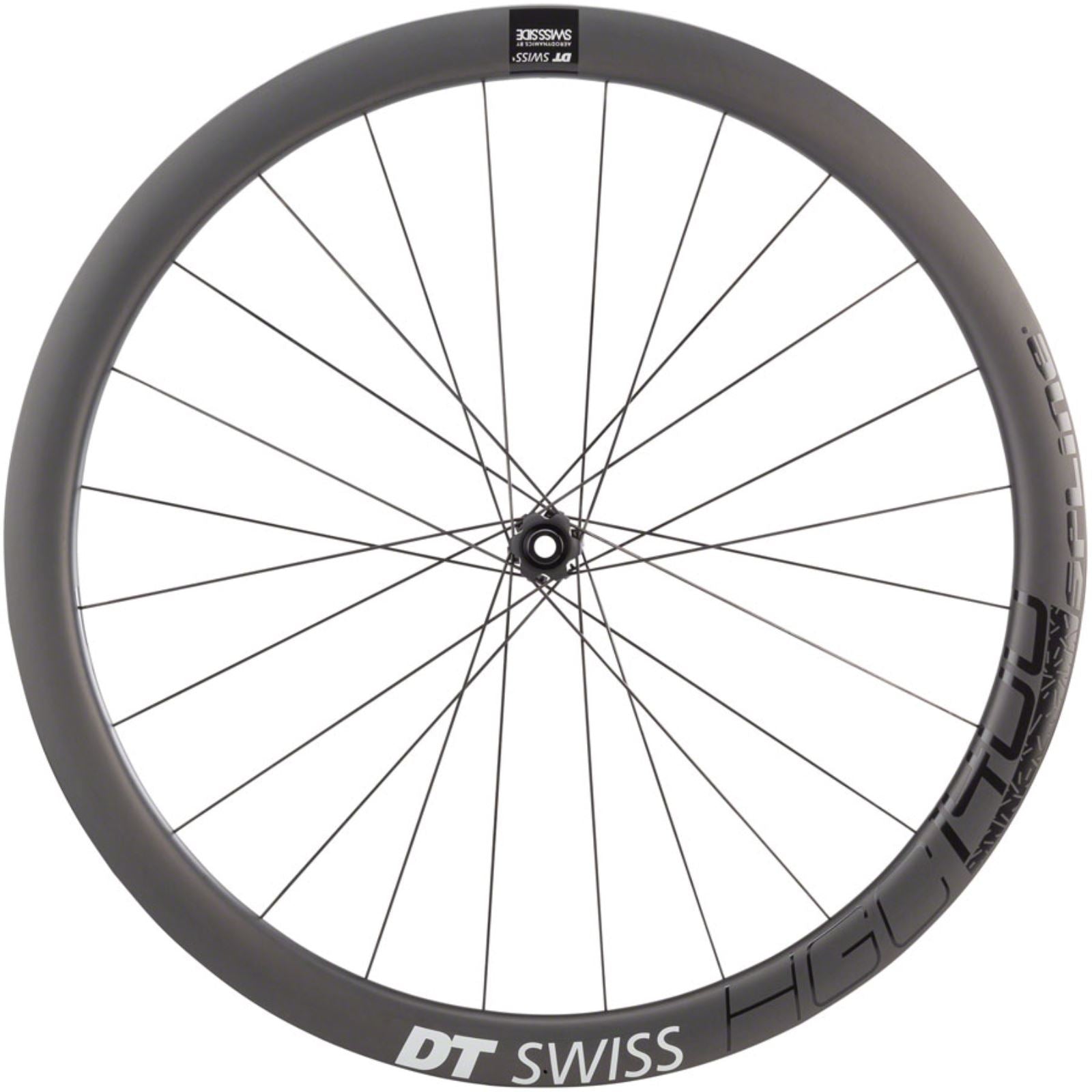 DT Swiss HGC 1400 Spline 42 Front Wheel - 700, 12 x 100mm, Black [MPN: WHGC140AIDXCA11414]_1255097