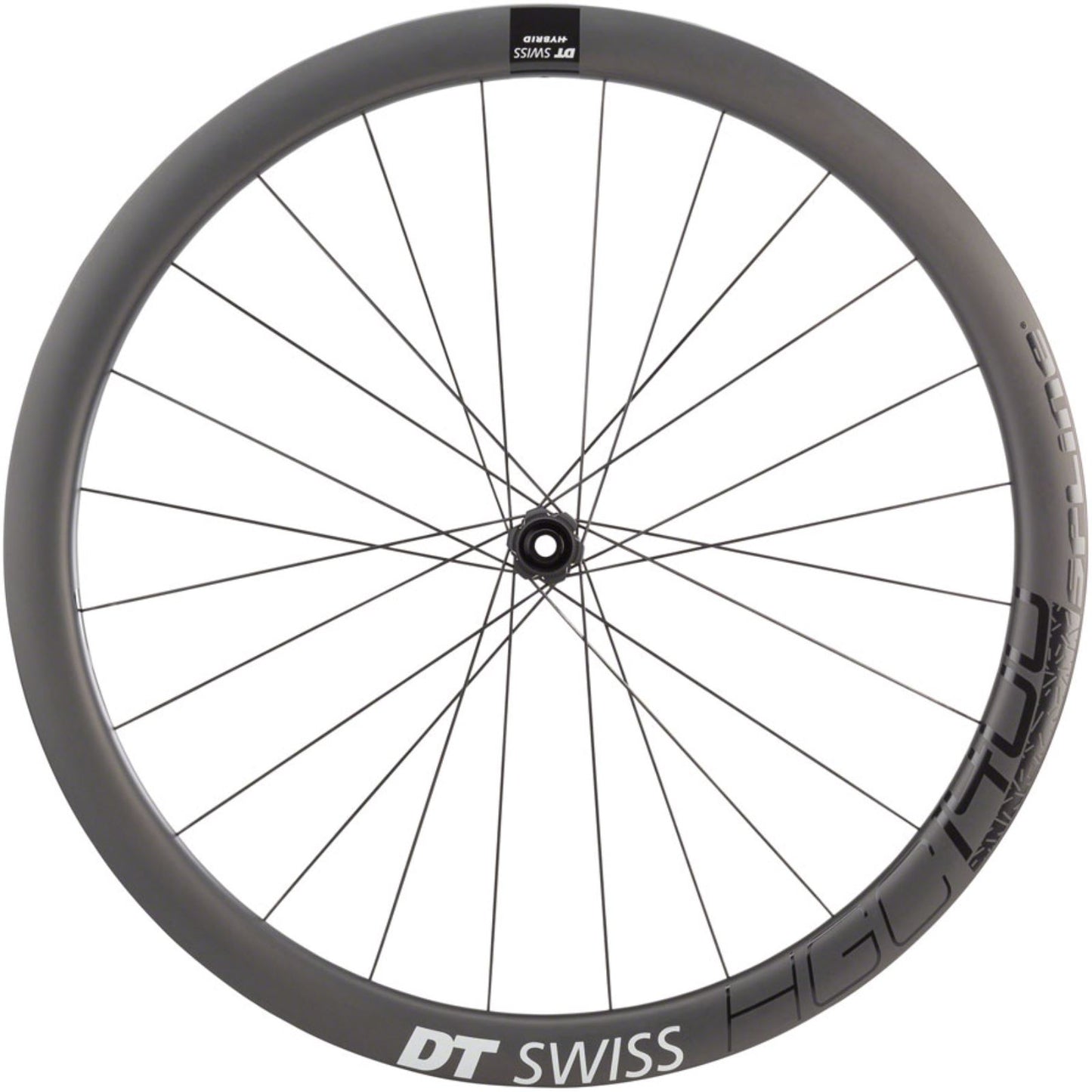 DT Swiss HGC 1400 Spline 42 Front Wheel - 700, 12 x 100mm, Black [MPN: WHGC140AIDXCA11414]_1255074