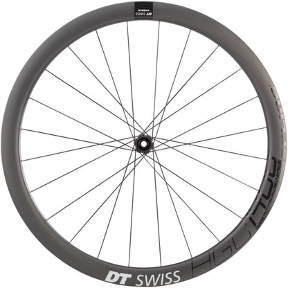 DT Swiss HGC 1400 Spline 42 Front Wheel - 700, 12 x 100mm, Black [MPN: WHGC140AIDXCA11414]_1255074