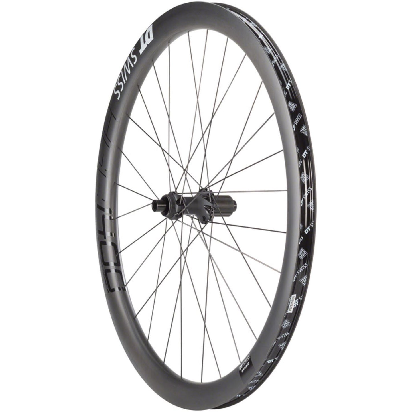 DT Swiss HGC 1400 Spline 42 Rear Wheel - 700, 12 x 142, HG/XDR, Black [MPN: WHGC140NIDVCA11415]_1255100