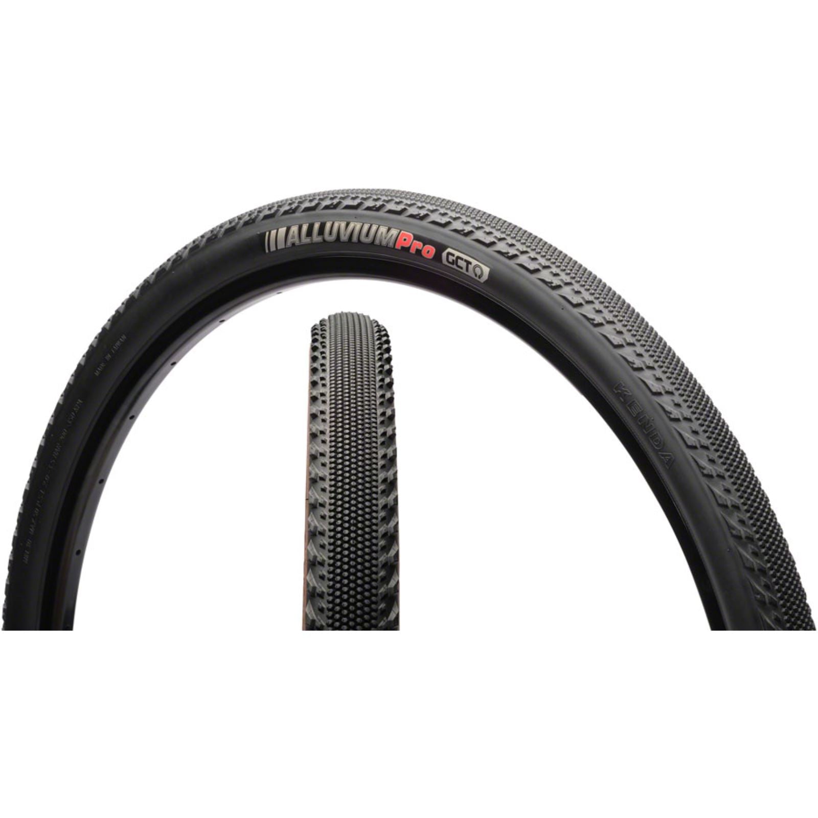 Kenda - Bicycle Kenda Alluvium Tire - 700 x 40 Tubeless, Folding, 120tpi, Black 07105257_1257414