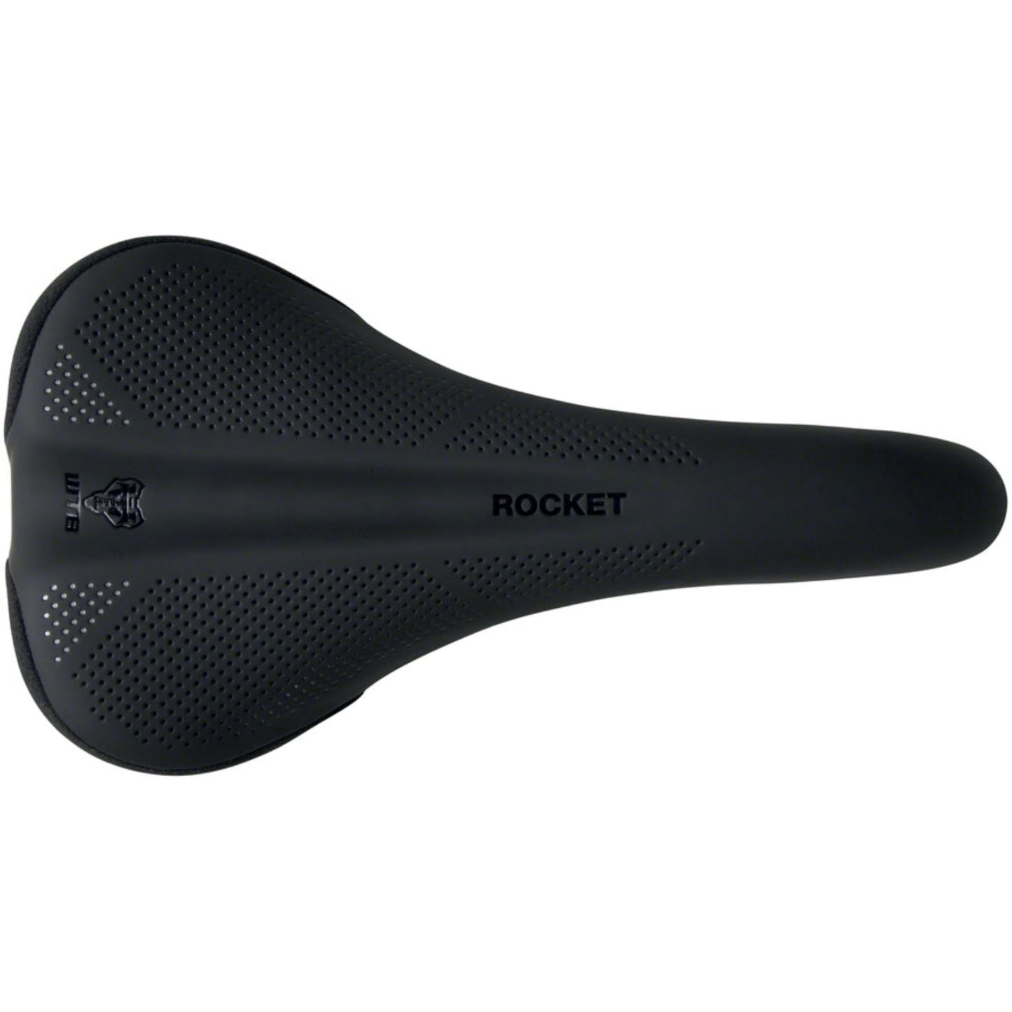 WTB Rocket Saddle - Titanium, Black, Wide OPEN BOX [MPN: W065-0595]_1874075