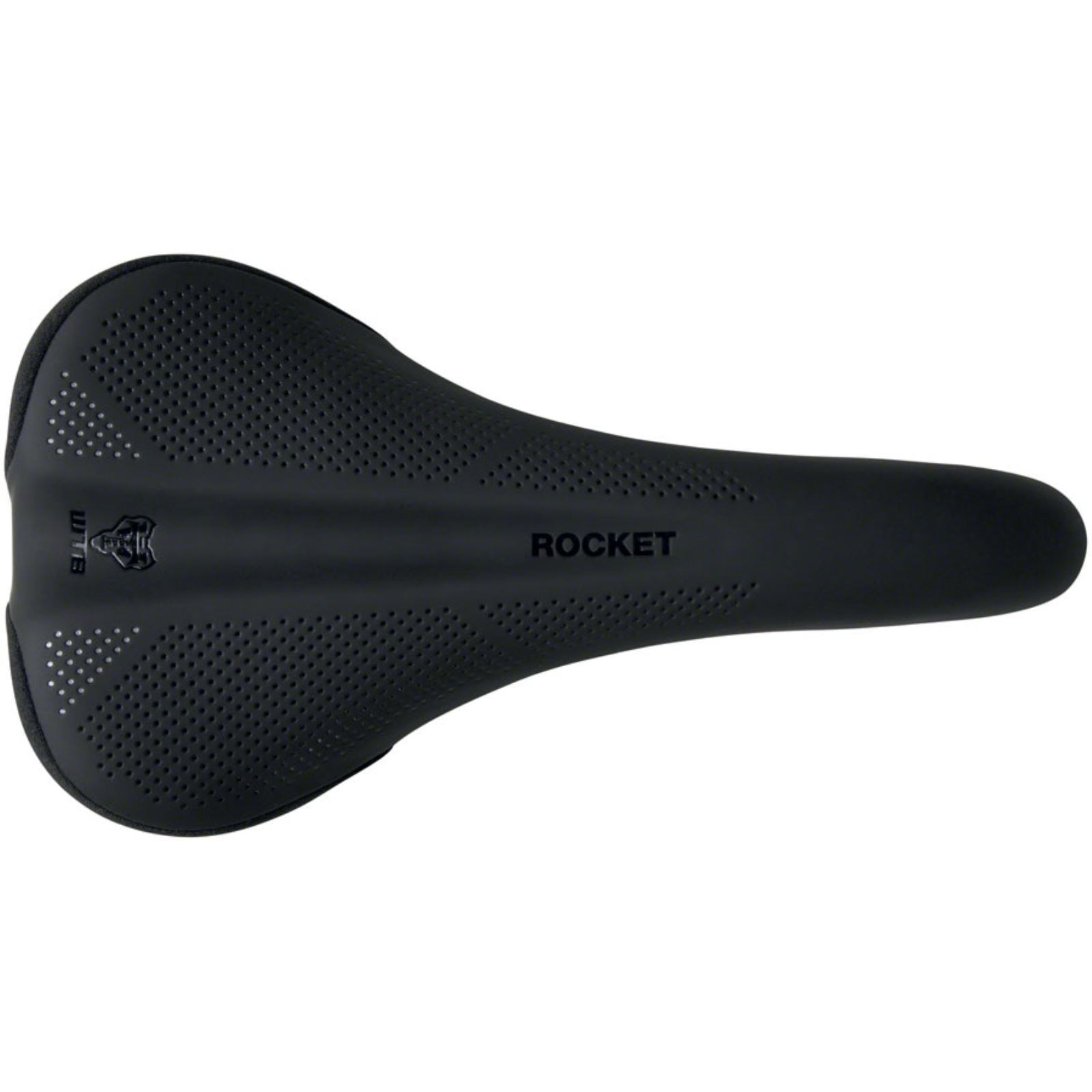WTB Rocket Saddle - Titanium, Black, Wide OPEN BOX [MPN: W065-0595]_1874075