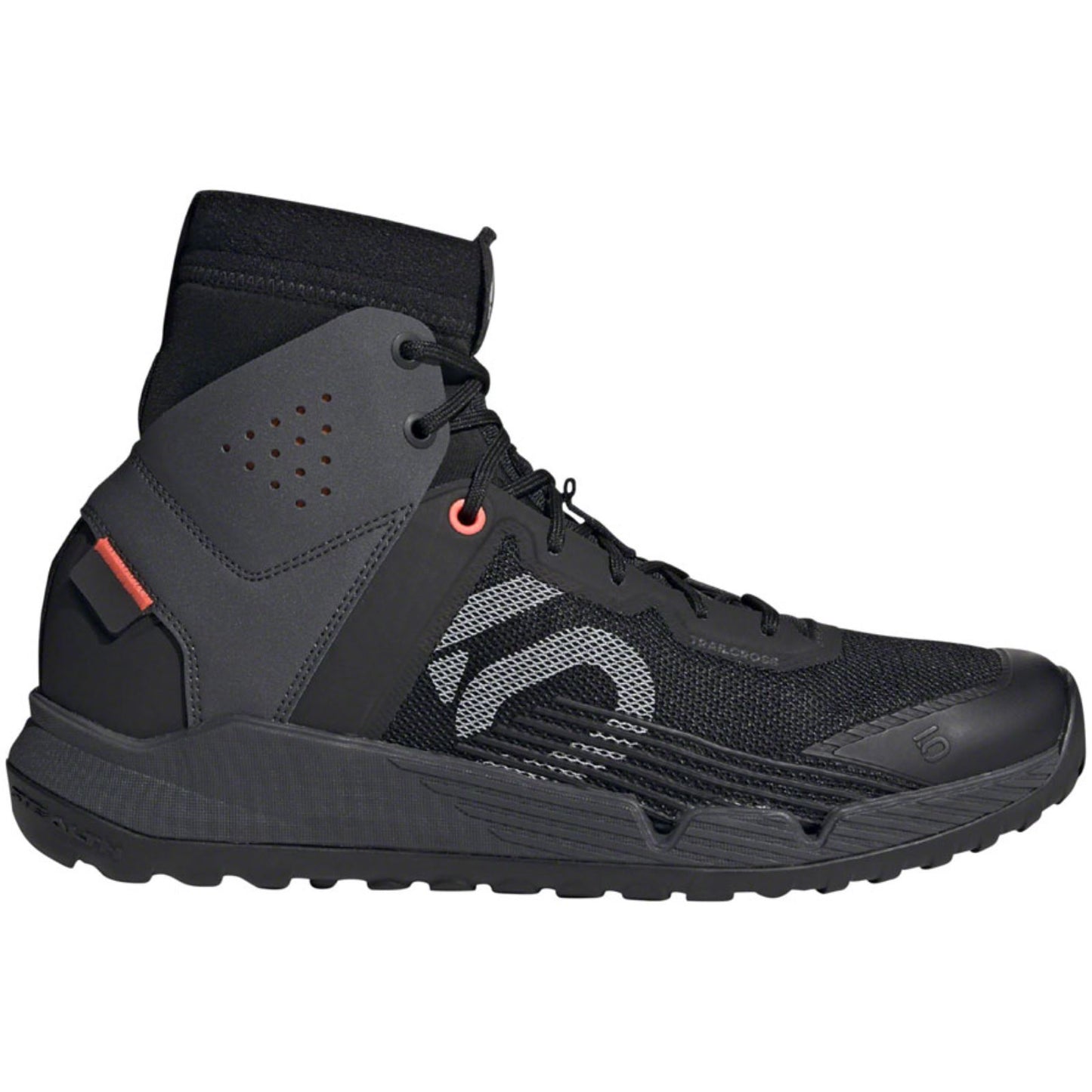 Five Ten Men's Trailcross Mid Pro Flat Shoes - Black/Gray/Red_1258837