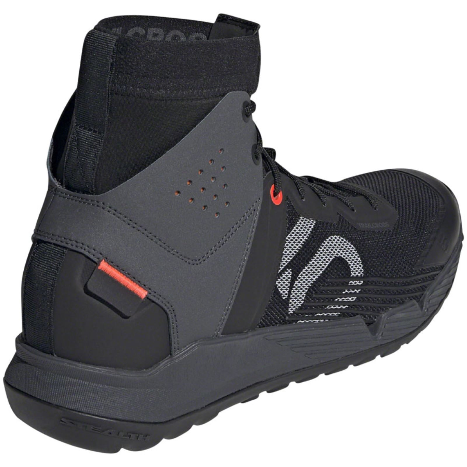 Five Ten Men's Trailcross Mid Pro Flat Shoes - Black/Gray/Red_1258838
