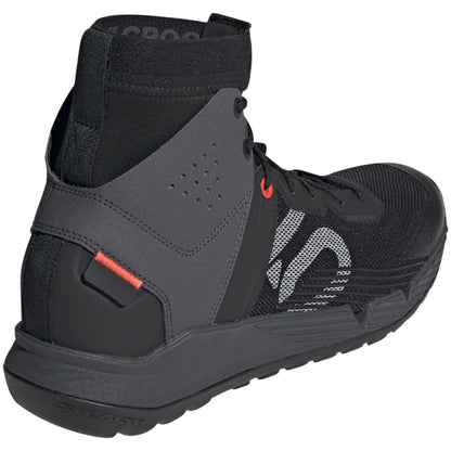 Five Ten Men's Trailcross Mid Pro Flat Shoes - Black/Gray/Red_1258838