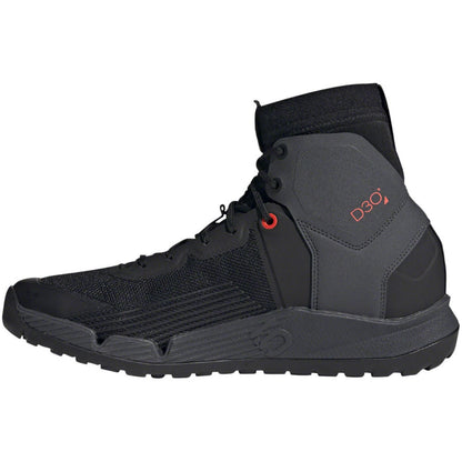Five Ten Men's Trailcross Mid Pro Flat Shoes - Black/Gray/Red_1258839
