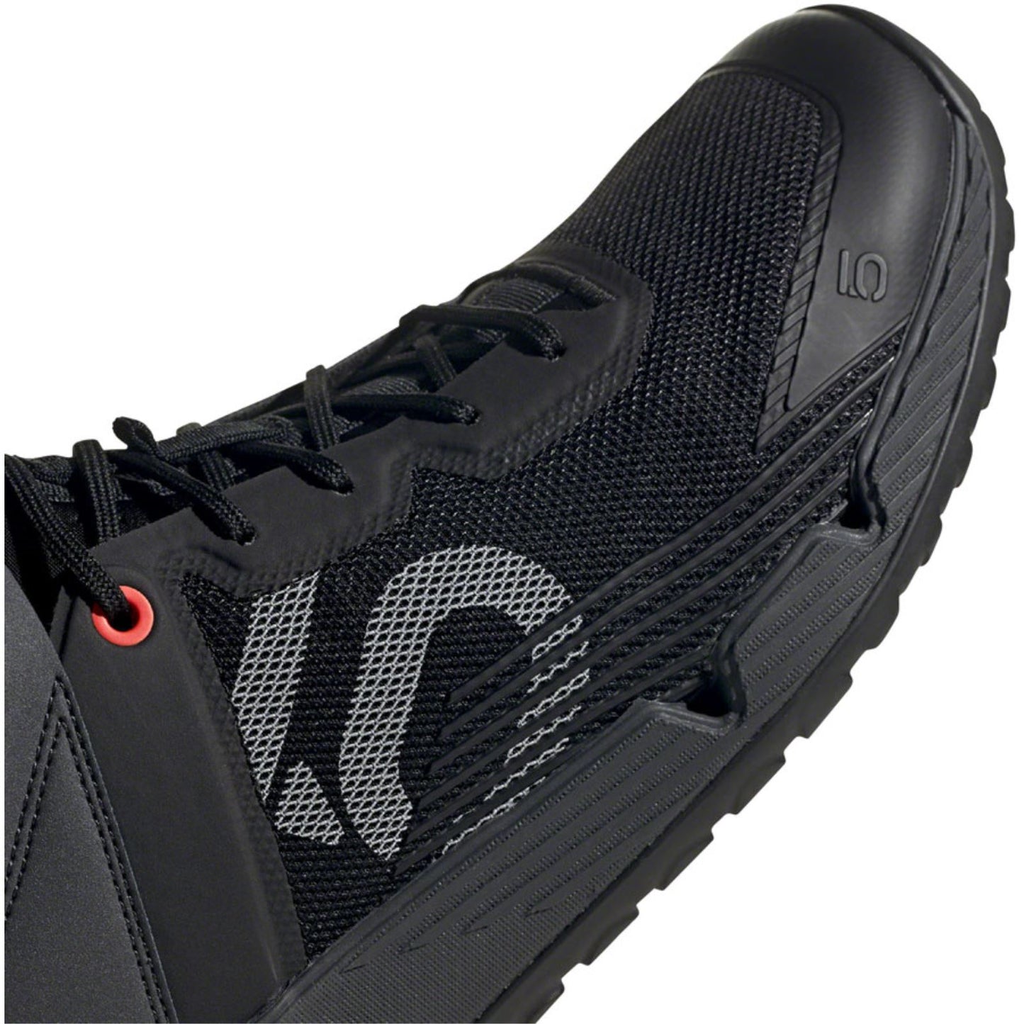 Five Ten Men's Trailcross Mid Pro Flat Shoes - Black/Gray/Red_1258844